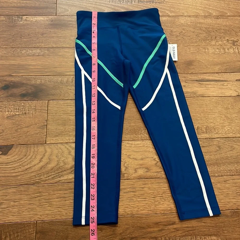 Old Navy Girls High-Rise Leggings - Powersoft Go-Dry Leggings- Size S 6-7